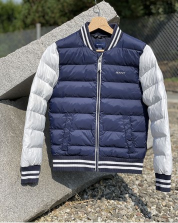 Bunda dětská Gant  Puffer modrá